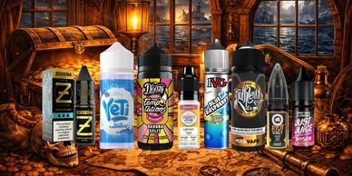Browse a wide selection of e-liquids in different flavors, blends, and nicotine strengths.