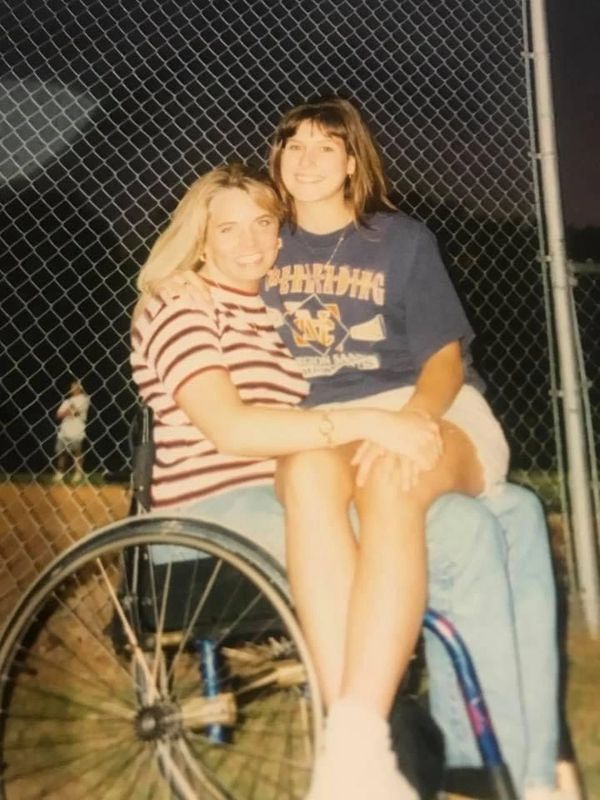 Jamie and Kathy sometime after high school.