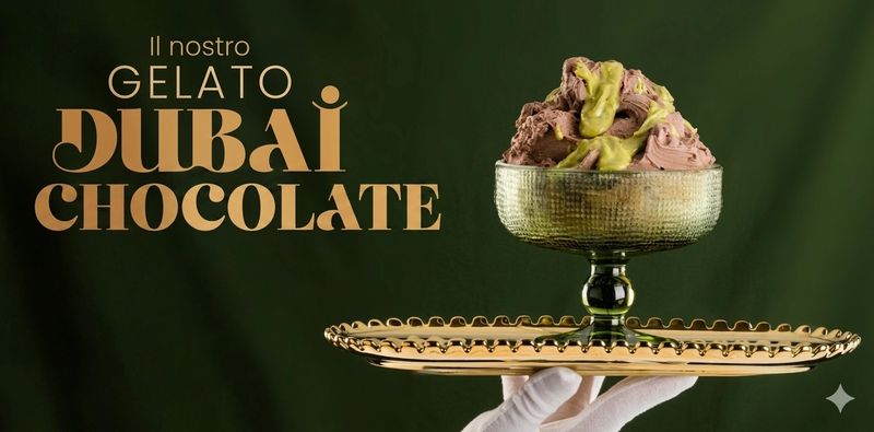 Dubai Chocolate gelato