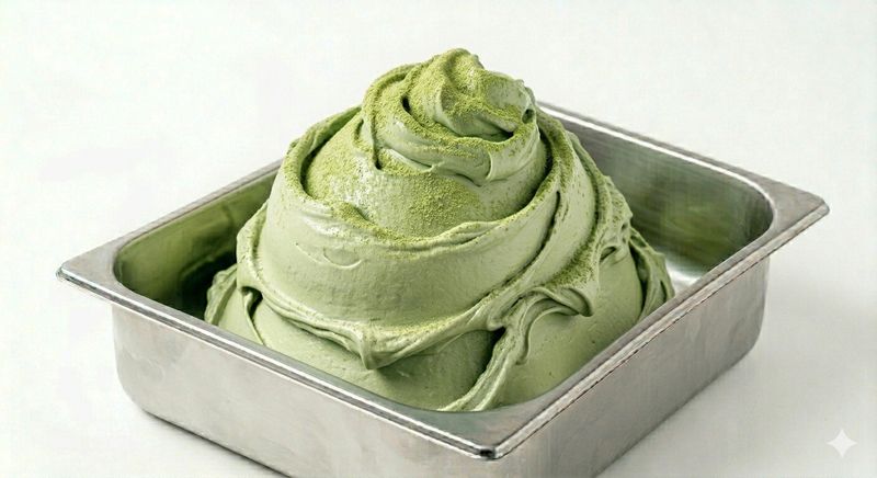Matcha gelato