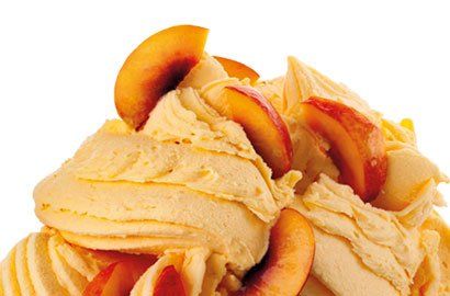 yellow peach sorbet