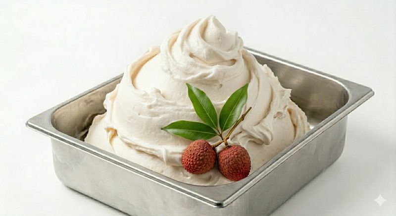 lychee sorbet