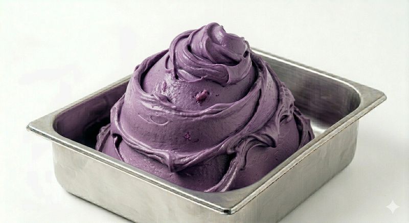 UBE purple yam gelato