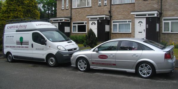 Capital Fencing Ltd Fleet vehicles