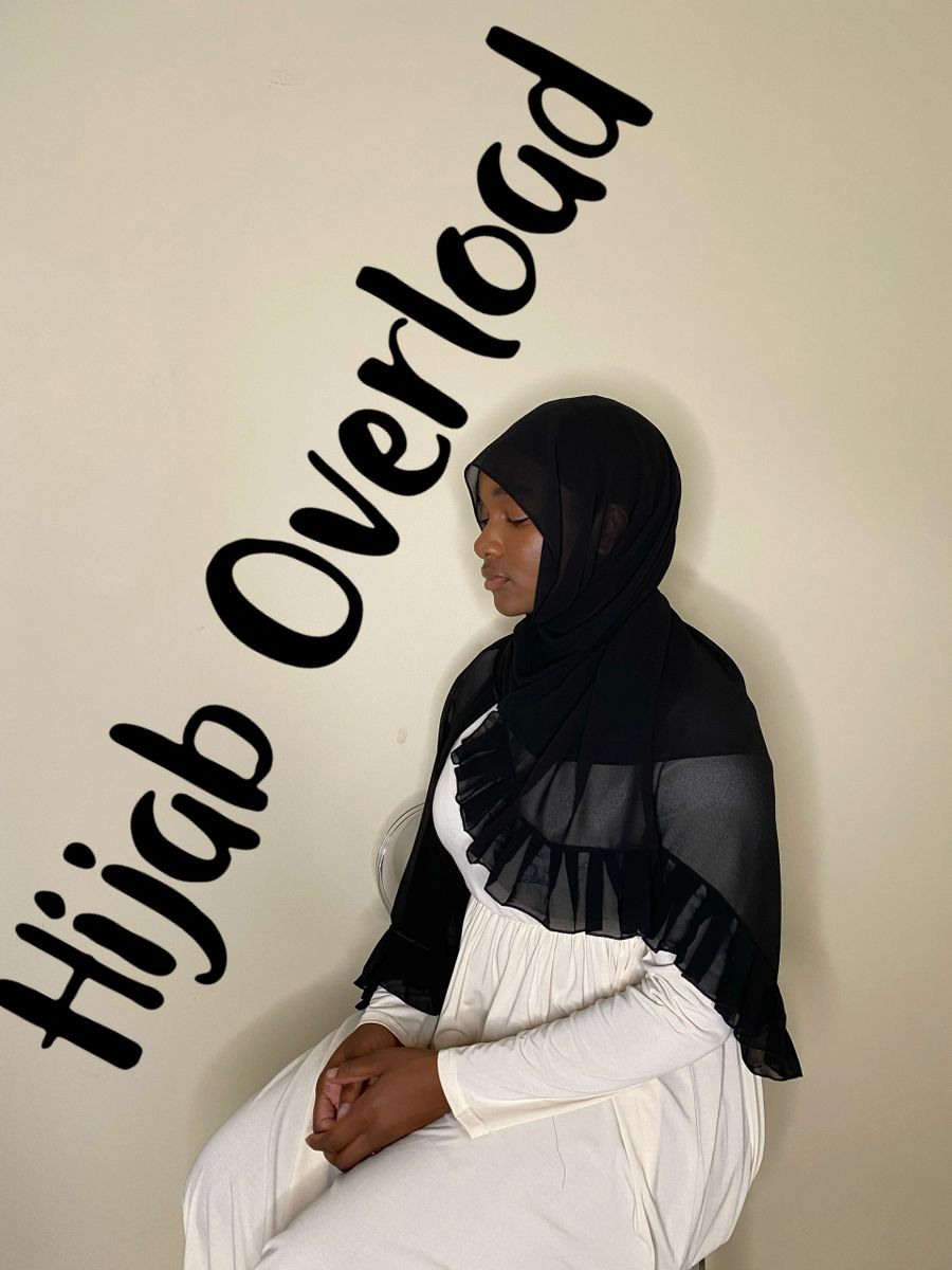 loyal-cobra801: hijab not covered all hair female dress jeans and