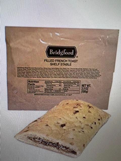 Filled French Toast MRE - Breakfast Snack Survival Food Ready to Eat ...