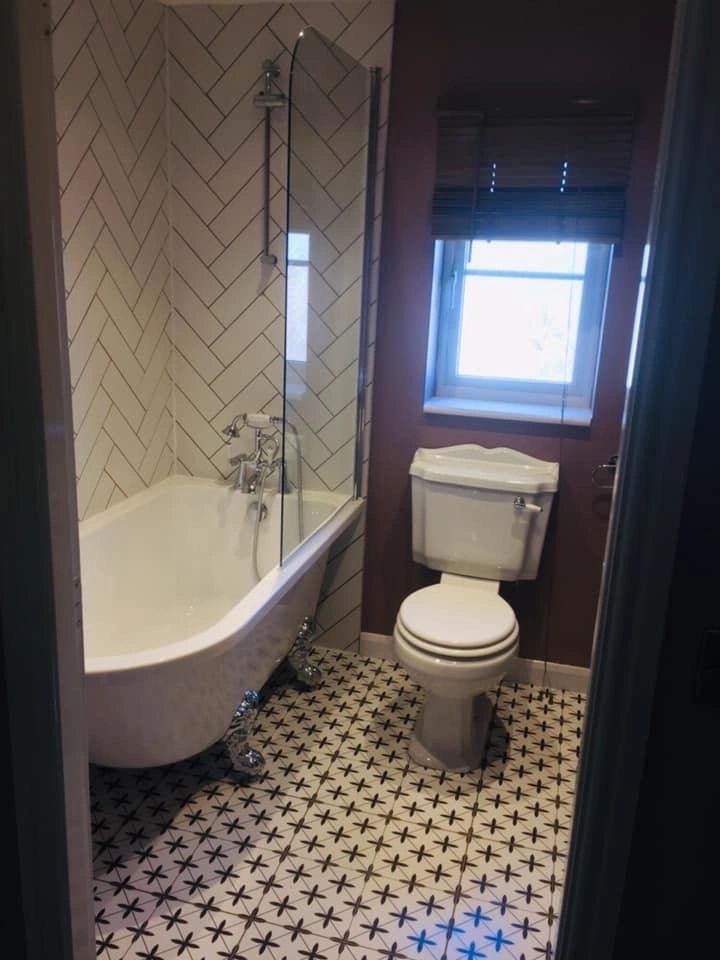 Full bathroom refurbishment with new suite fitted in Bolton
