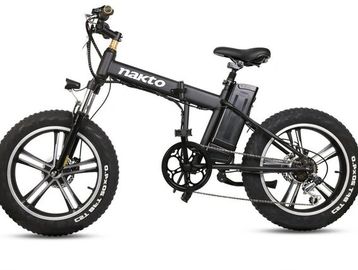 Nakto folding mini cruiser is a newly developed fat tire electric bike.