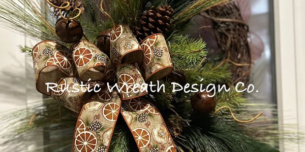 Rustic Winter Citrus & Bells Wreath
