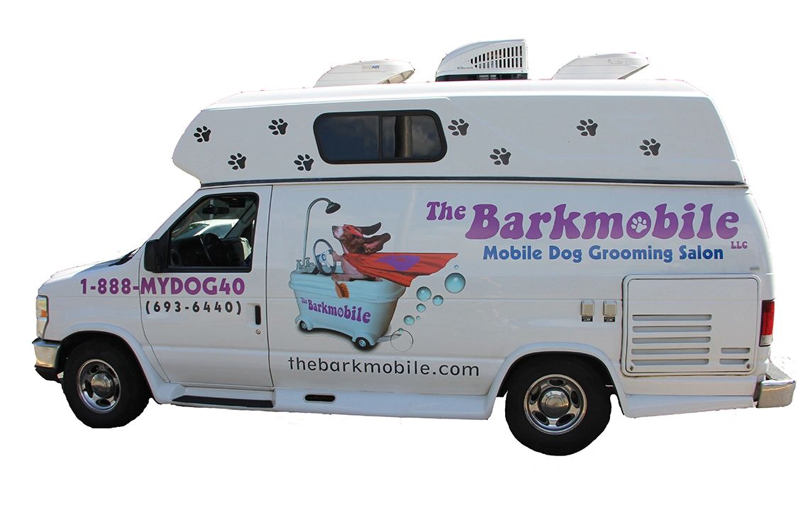 Mobile Dog Grooming - The Barkmobile Mobile Dog Grooming