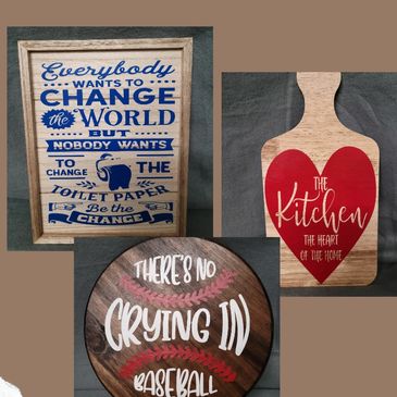 Personalized Wood Signs