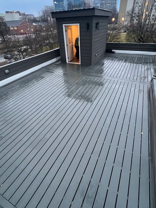 Roof top decking 