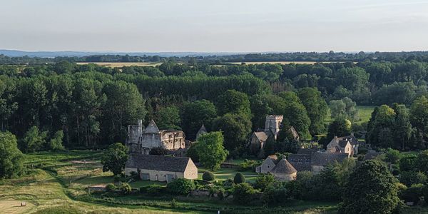 Old Minster Ruins, West Oxfordshire. 