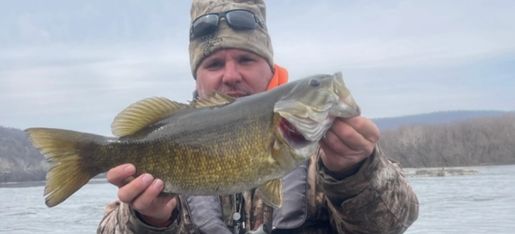 River Fishing For Smallies Using Zman Baits 