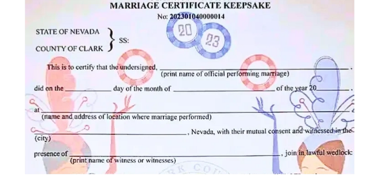 How to get married and obtain your marriage license in Las Vegas, NV.

201 E Clark Avenue