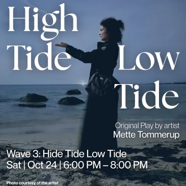Promotional image for the play "High Tide Low Tide."