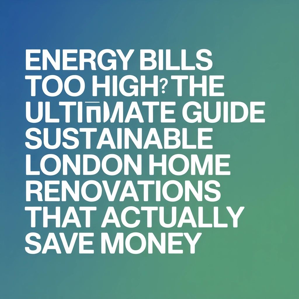 Energy Bills Too High?