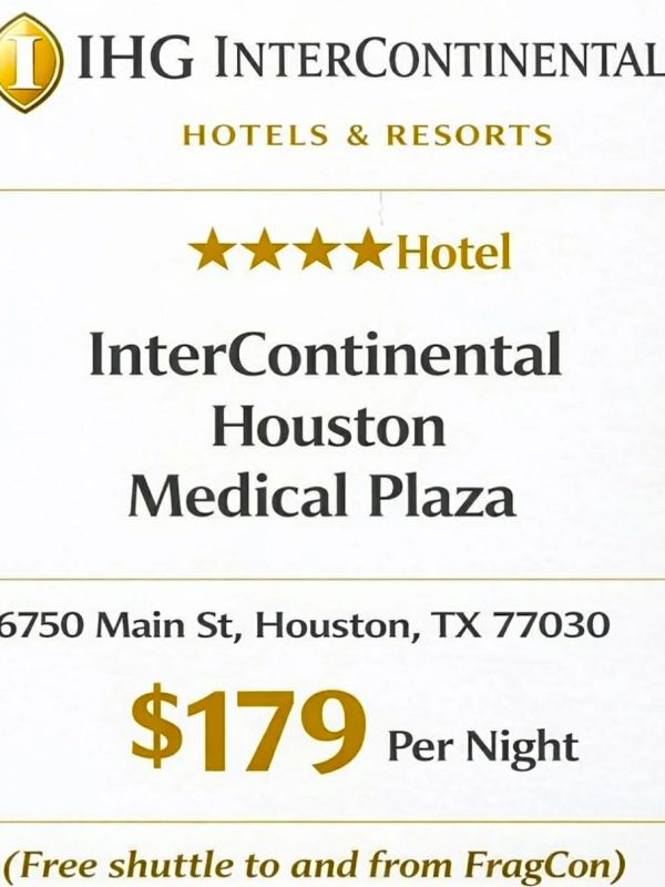 InterContinental Houston Medical Plaza hotel pricing and address information.