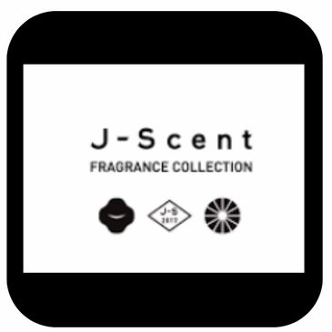 Logo for J-Scent Fragrance Collection.