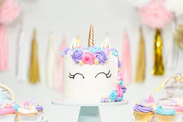 Unicorn Theme Cake