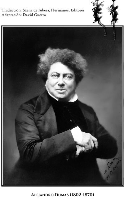 Alejandro Dumas en 1855, retrato de Gaspard-Félix Tournachon (Nadar)