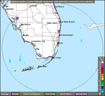Marine radar Miami  & Bimini