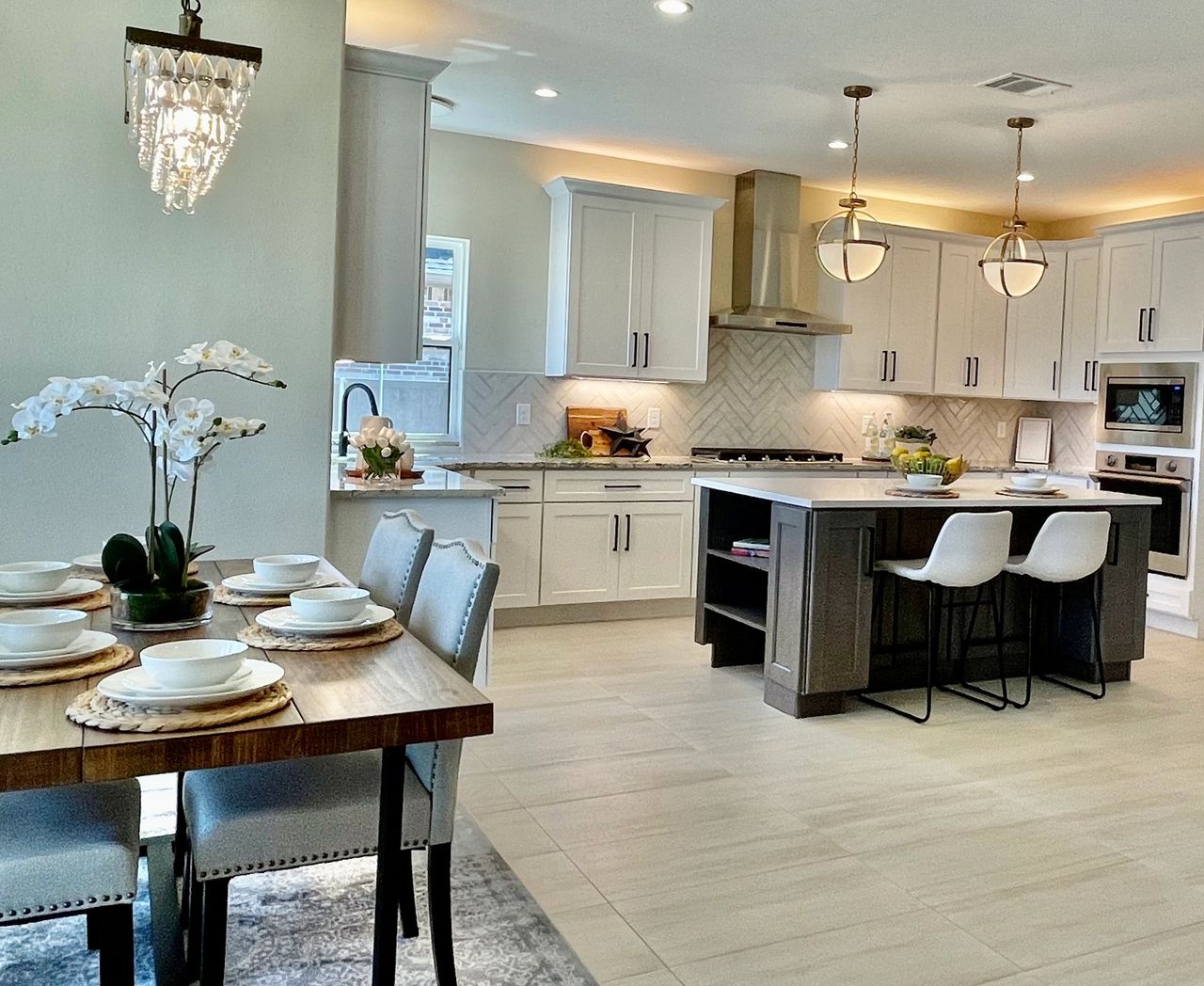 Kitchen Staging in Dallas, Tx
