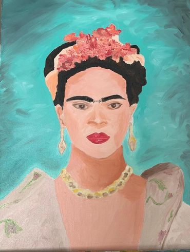 Frida Kahlo
Cindy Bustamante
Oil on canvas

$60
