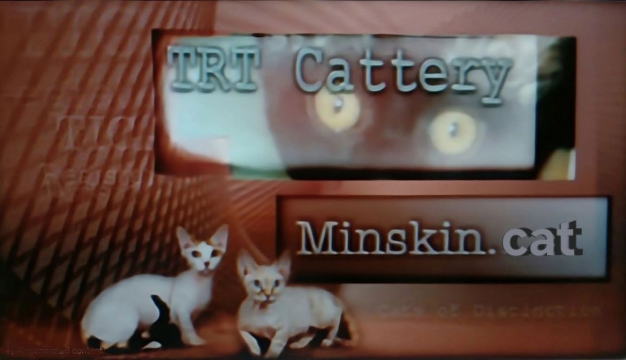 TRT Cattery Logo was first assembled for the original site in 2004. Now re-imagined for minskin.cat