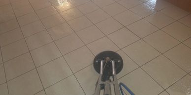 Tile and grout cleaning