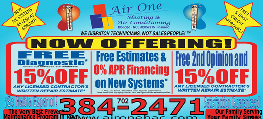 Air One Heating u0026 Air Conditioning
