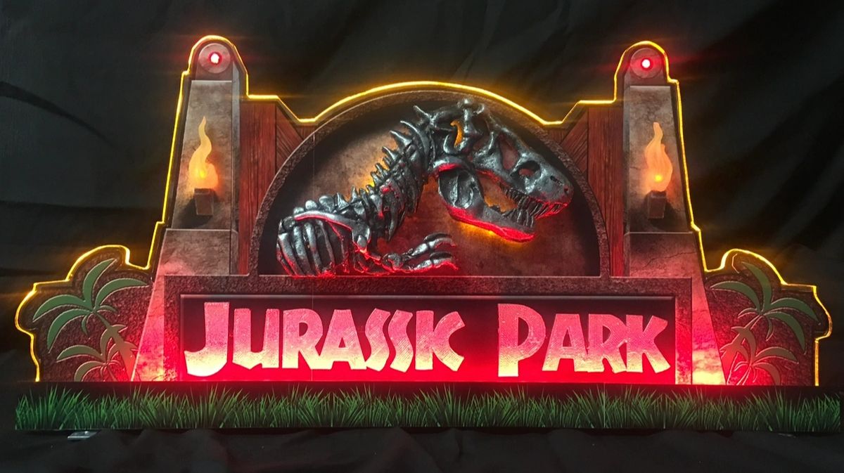 Jurassic Park Pinball Topper (Stern)