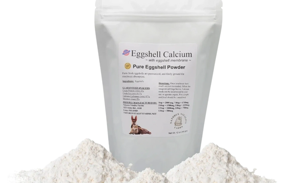 Eggshell Powder for Dogs and Cats