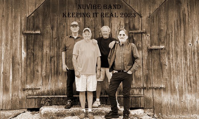Nuvibe Band's New 4-Man Lineup featuring (from left to right) Brian Wellmeier, Randy Tebbing, Steve 