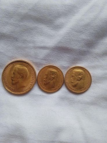 золотые монеты 1902