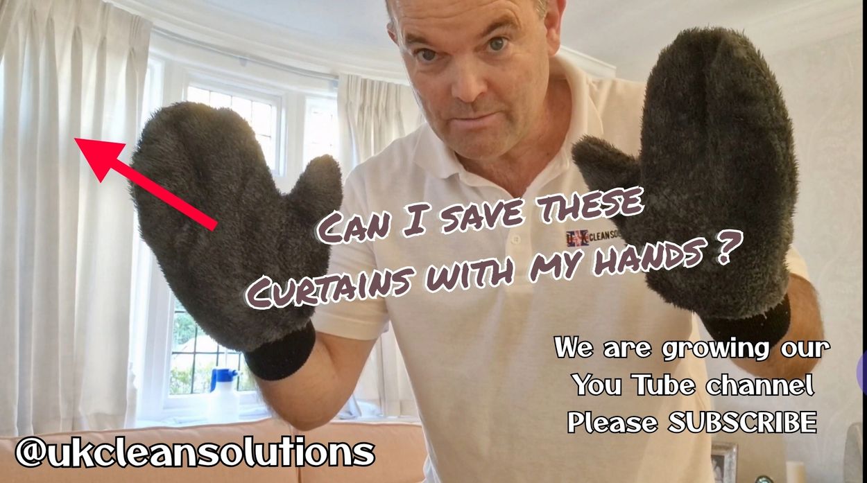 Can I save these curtains with my hands