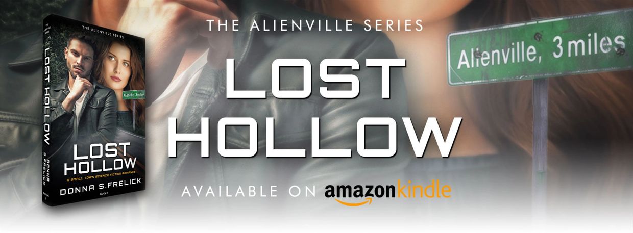 banner for Lost Hollow: A Small Town Science Fiction Romance (Alienville Book 1)