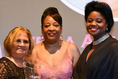 Dr. Ofelia Alvarez, recipient of the 2019 JAYJ Foundation Trailblazer Award with Founder & Secretary