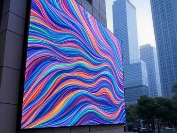 large led screen outside advertising led wall