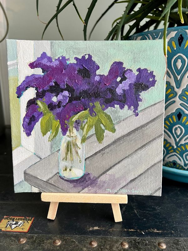 Lilacs in Studio no.1