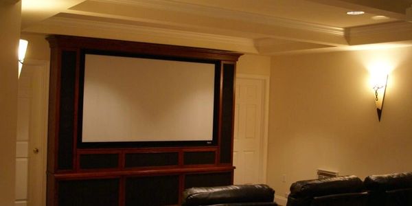 State of the art movie theater, right in you home.