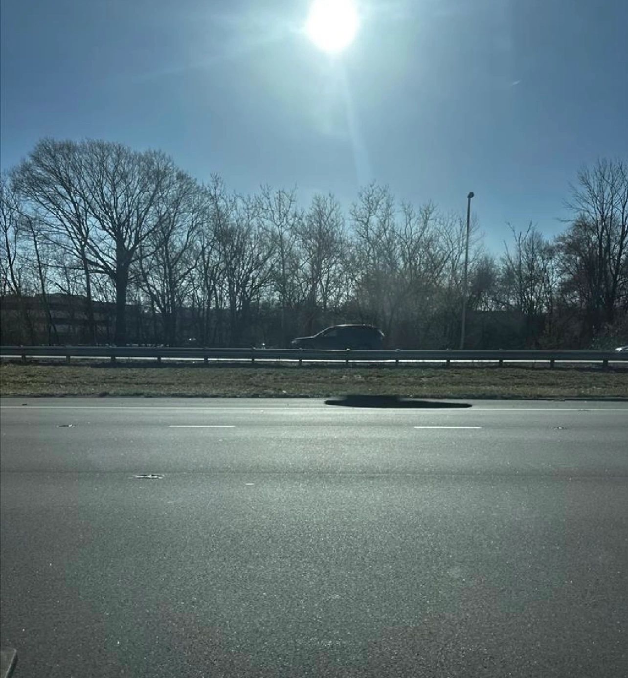 Northbound Lanes Closed on 287 Due to Sinkhole