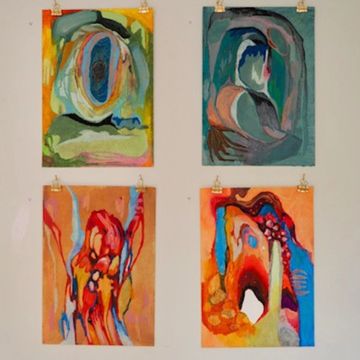 Artwork provided by the artist Jane Peacock