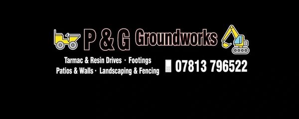 P&G Groundwork, based in Maesycwmmer and a sponsor of Maesycwmmer Football Club.