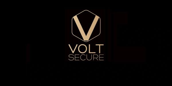 Logo to Volt Secure, an electrical company based in Ystrad Mynach