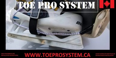 JR Toe Pro System, kids and Parents love this because of how easy they are to install and also to get on snd off.