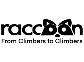 Raccoon climbing