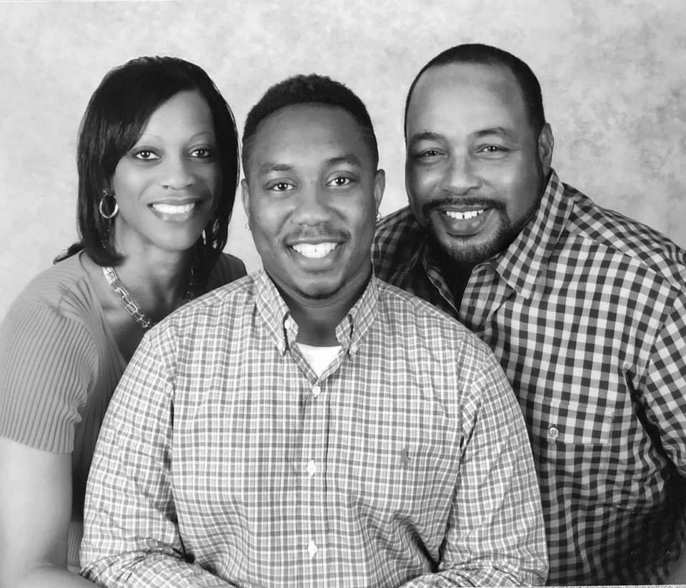 Founder Antoine Burton and parents Mr. & Mrs. Burton