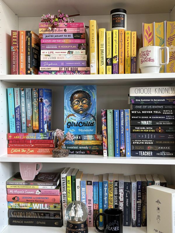 A bookshelf 