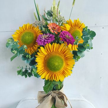 Sunflower bouquet